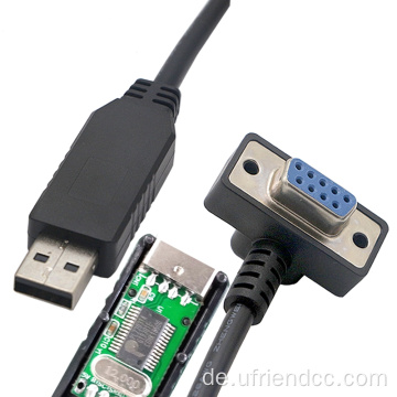 Customized PL2303 USB an DB9 Female Kabel